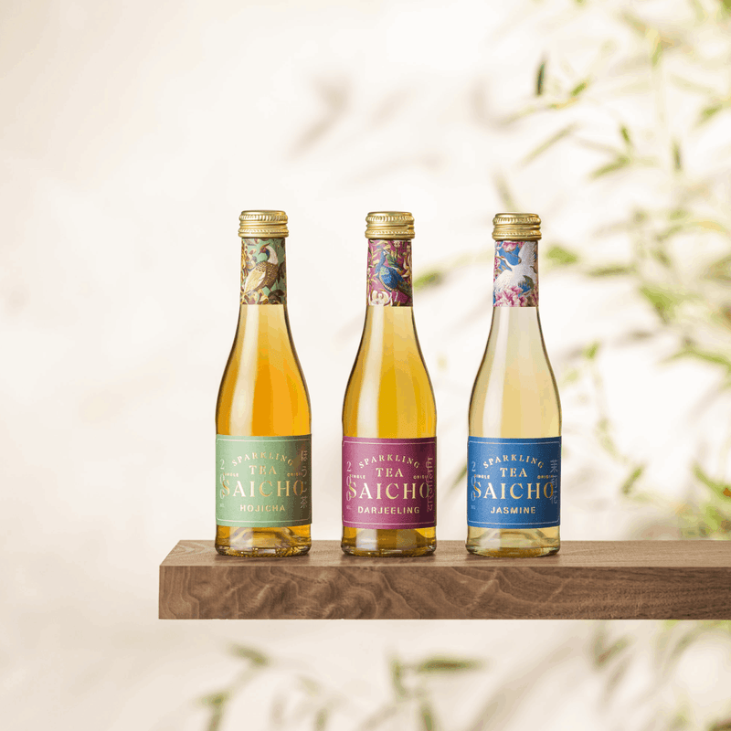 SAICHO Sparkling Tea Gift Pack - Jasmine  (750mL)