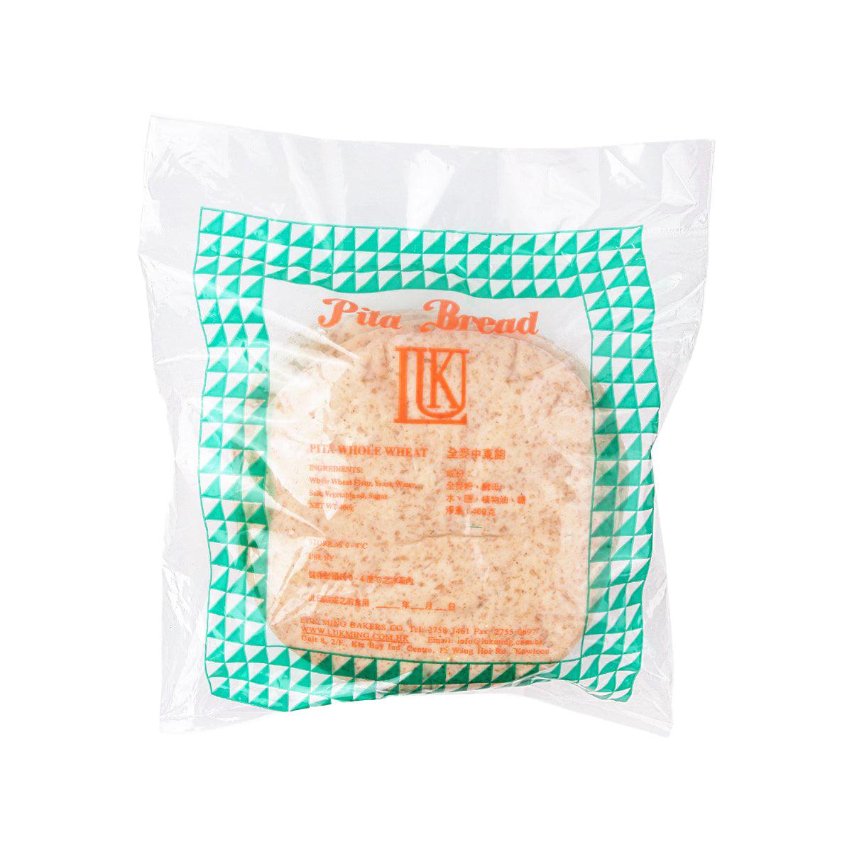 LUK MING Whole Wheat Pita Bread (400g)