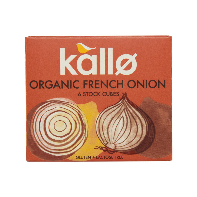 KALLO Organic French Onion Stock Cubes  (6pcs)
