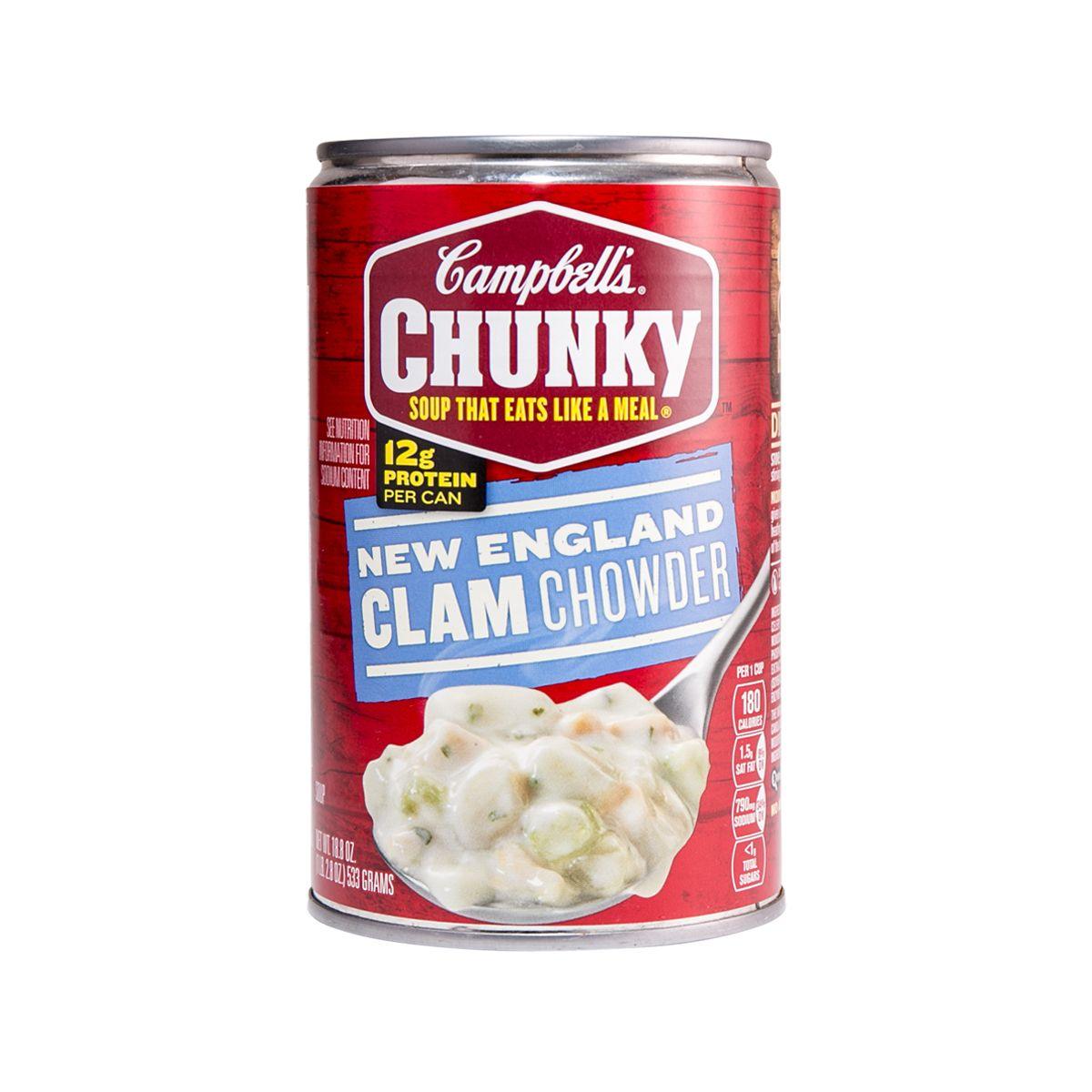 CAMPBELL'S Chunky New England Clam Chowder Soup (533g)