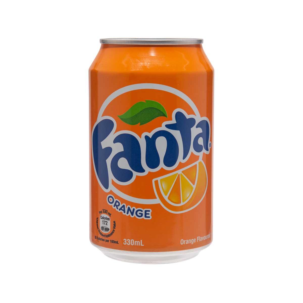 Fanta Orange Flavored Soft Drink [can] (330ml) – City'super E-shop