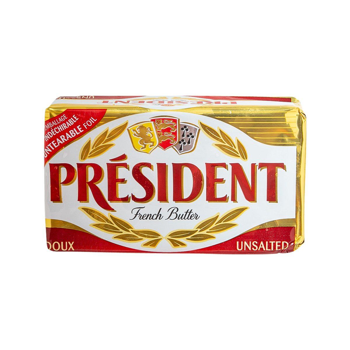 PRESIDENT Unsalted French Butter (200g)