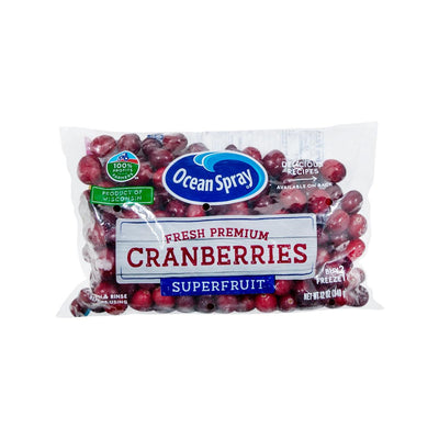 Ocean Spray Frozen Cranberries, 340g – Premium USA Fruit