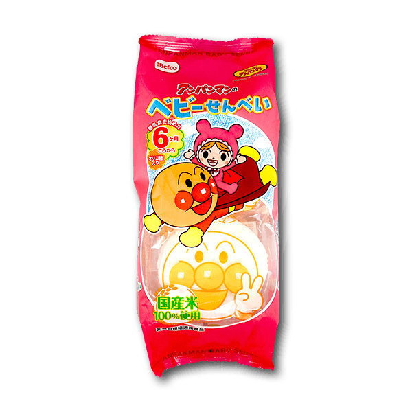KURIYAMA 麵包超人嬰兒米餅 (36g, 2 x 7bag)