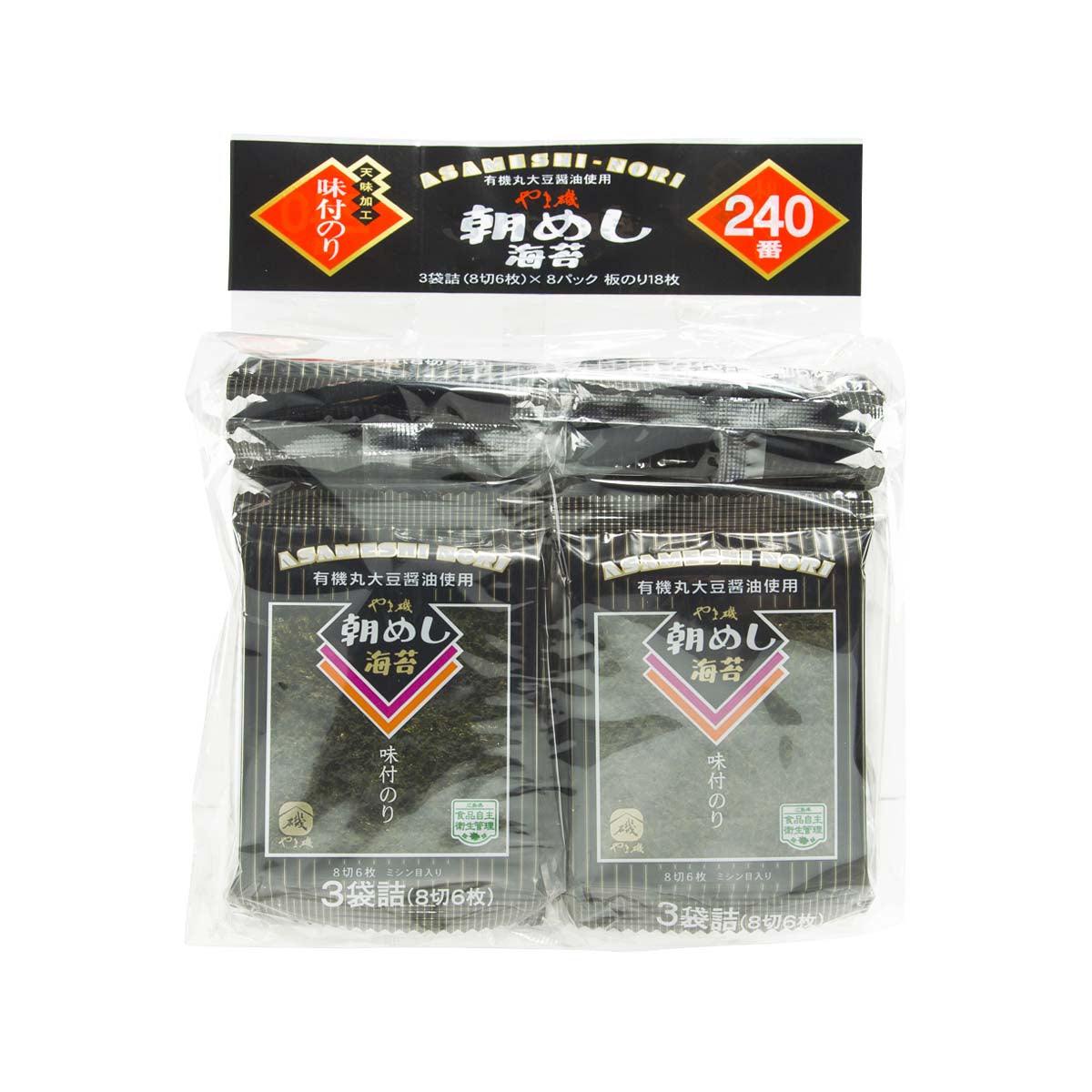 YAMAISO Breakfast Seaweed - Soy Sauce (18pcs) - city'super E-Shop