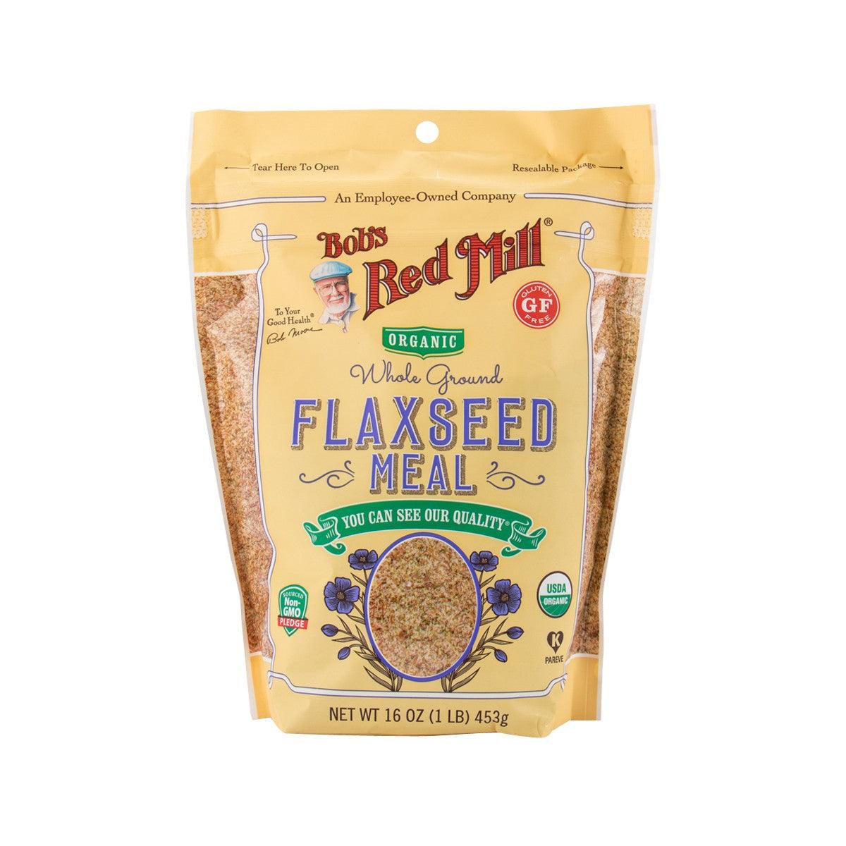 BOB'S RED MILL Organic Whole Ground Flaxseed Meal (453g)