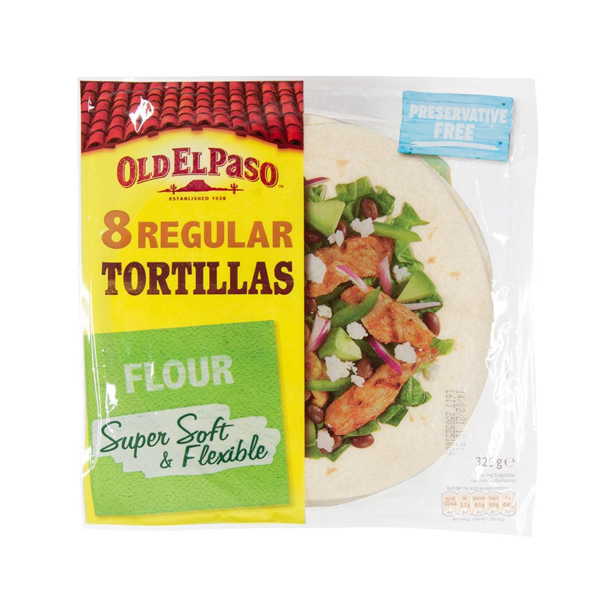 OLD EL PASO Soft Flour Tortillas (326g)