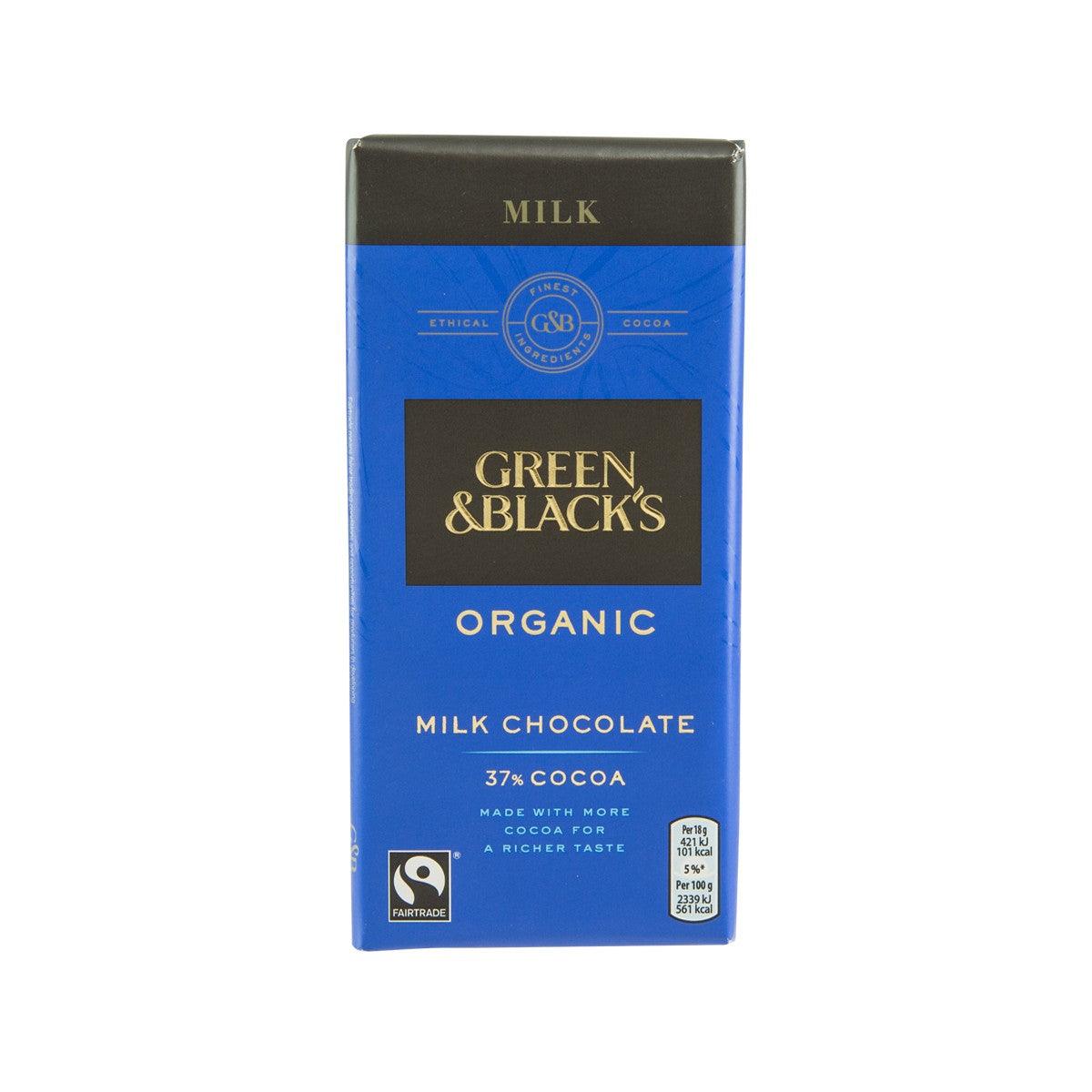 GREEN & BLACK'S 有機牛奶朱古力 (90g)