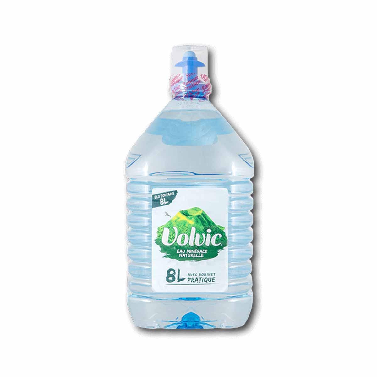 VOLVIC Natural Mineral Water (8L)