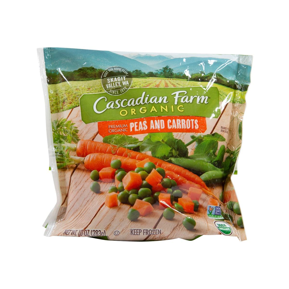 CASCADIAN FARM Organic Peas & Carrots (283g)