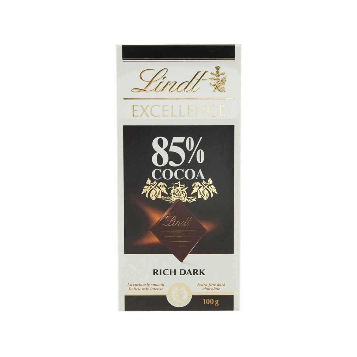 LINDT Excellence Dark Chocolate 85% (100g)