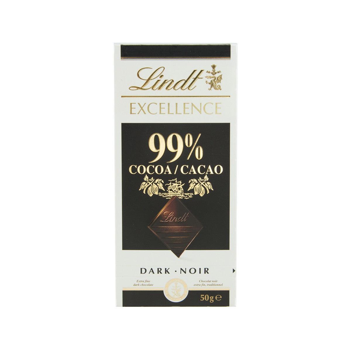 LINDT Excellence Dark Chocolate 99% (50g)