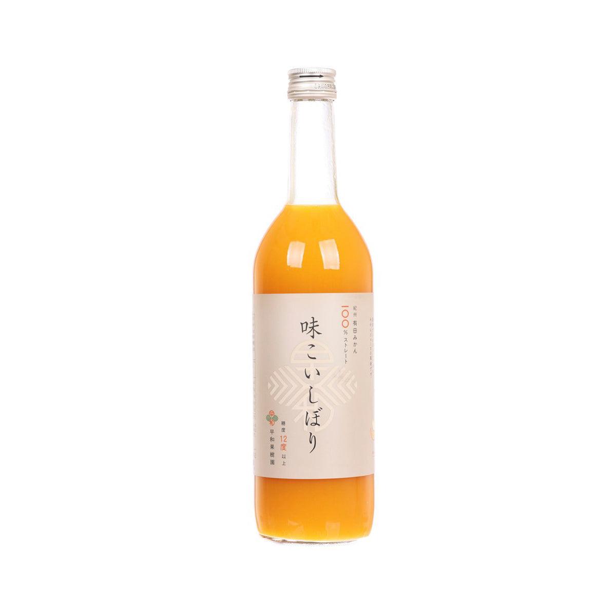 SOUWAKAJUEN Ajiichi Shibori 100% Mikan Juice (720mL)