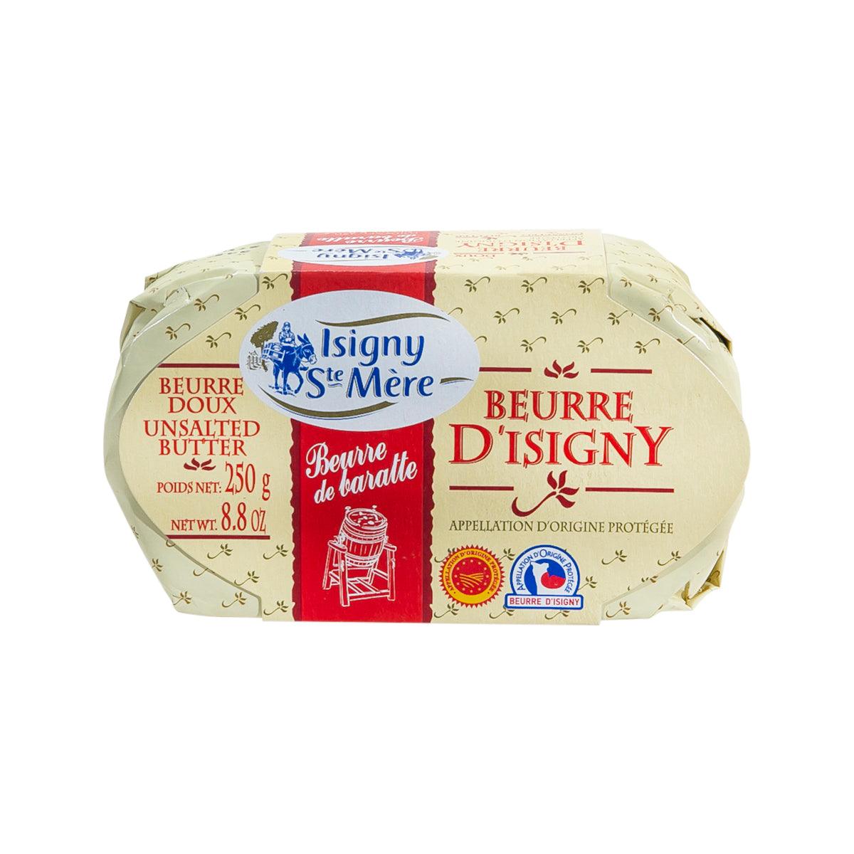 ISIGNY Beurre d'Isigny AOP Unsalted Butter (250g)