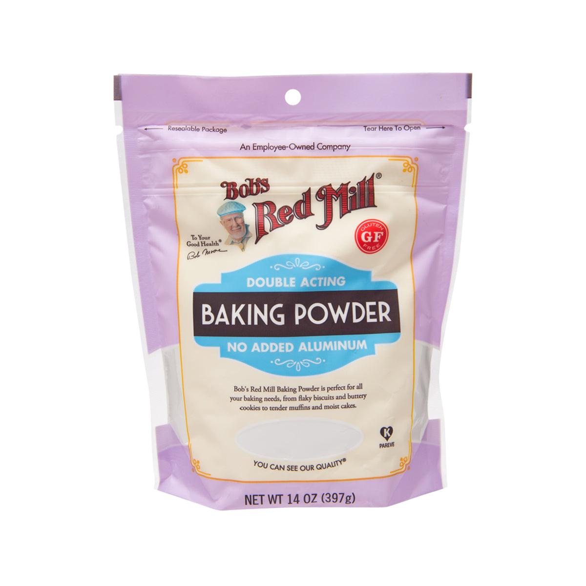 BOB'S RED MILL Double Acting Baking Powder - No Added Aluminum (397g)