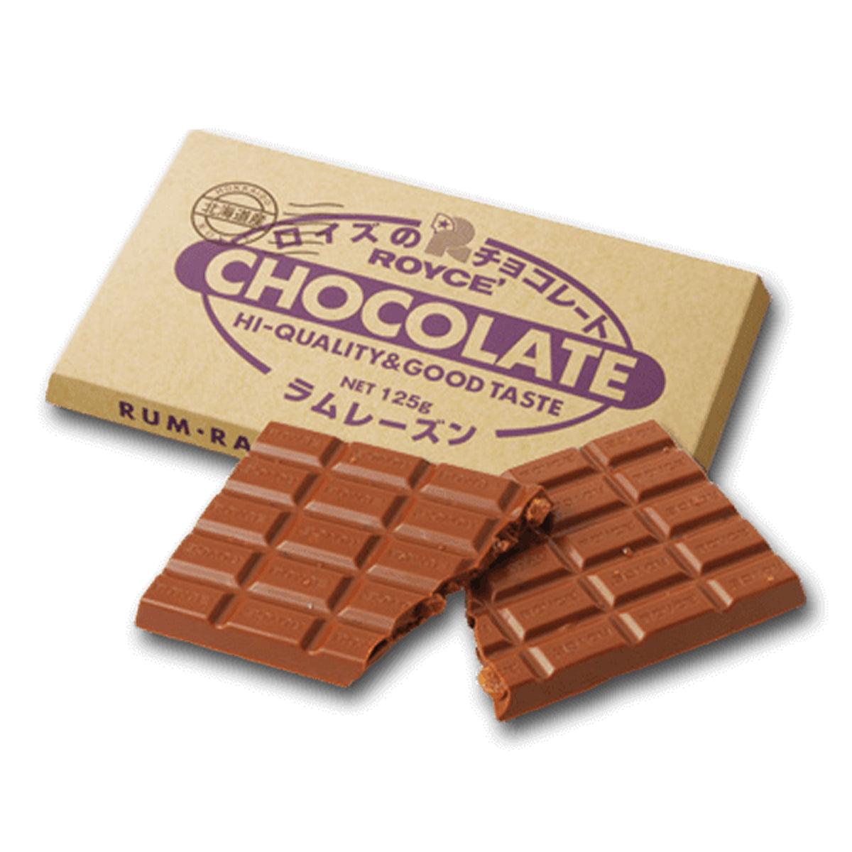 ROYCE' Chocolate Bar - Rum Raisin (125g)