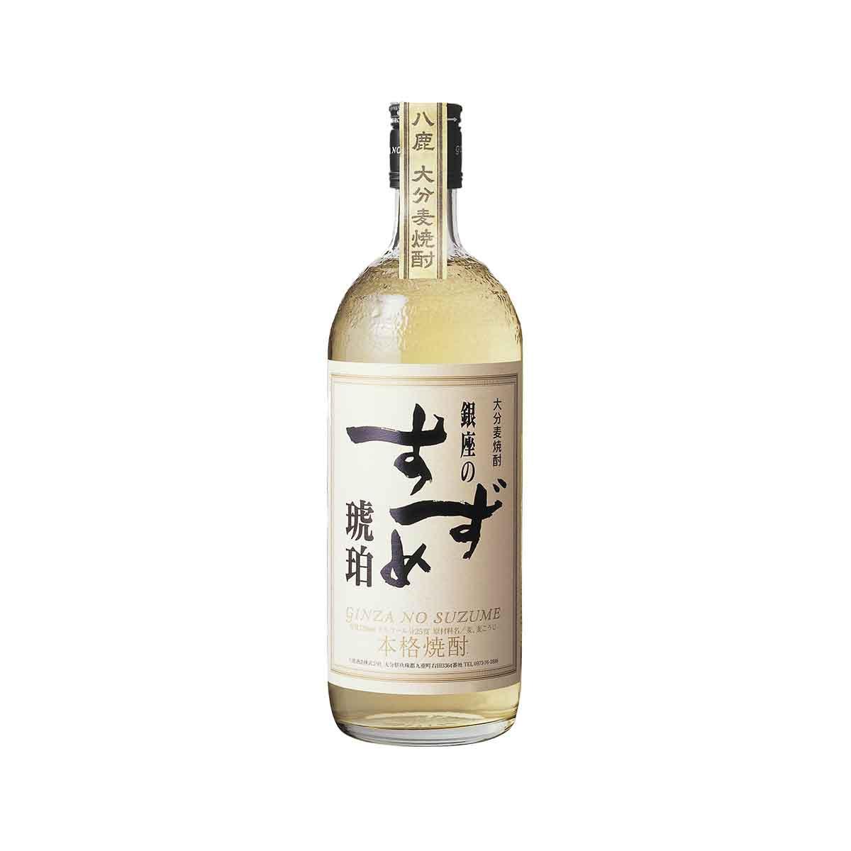 YATSUSHIKA Ginza-No-Suzume Kohaku Mugi Shochu (720mL) - city'super E-Shop