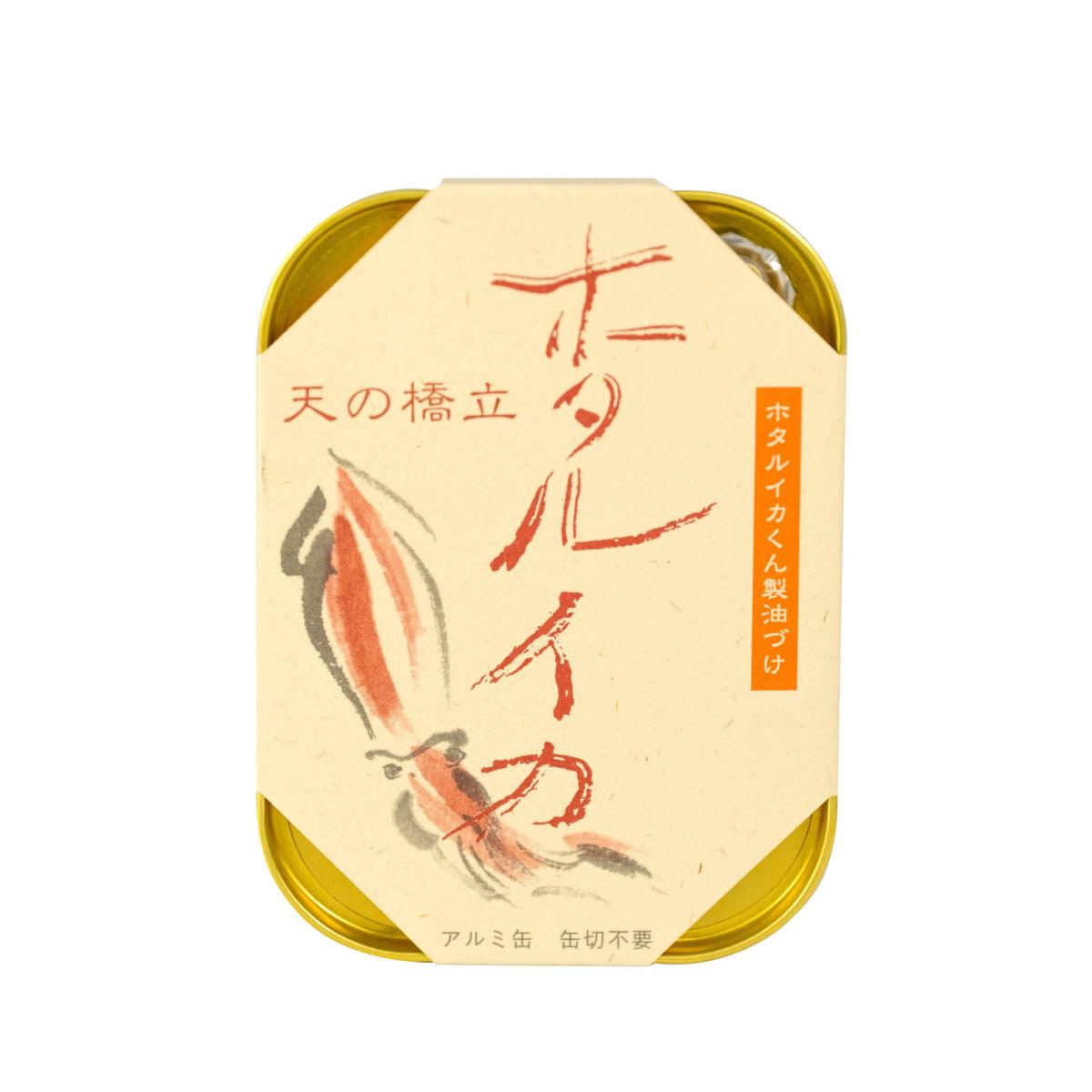 TAKENAKA KANZUME Amanohashidate Smoked Firefly Squid in Oil (95g) - city'super E-Shop