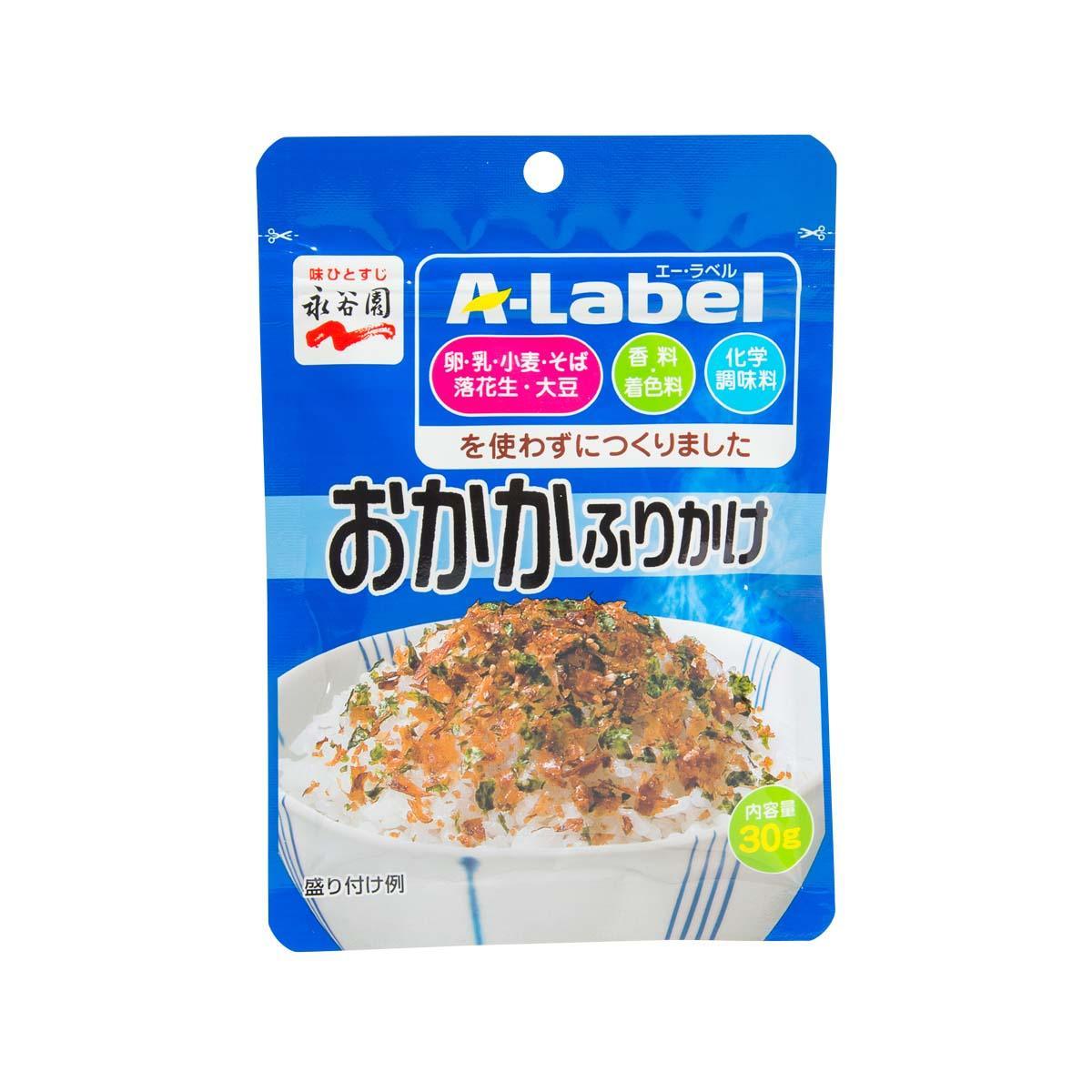 NAGATANIEN A-Label Rice Topping - Bonito (30g)