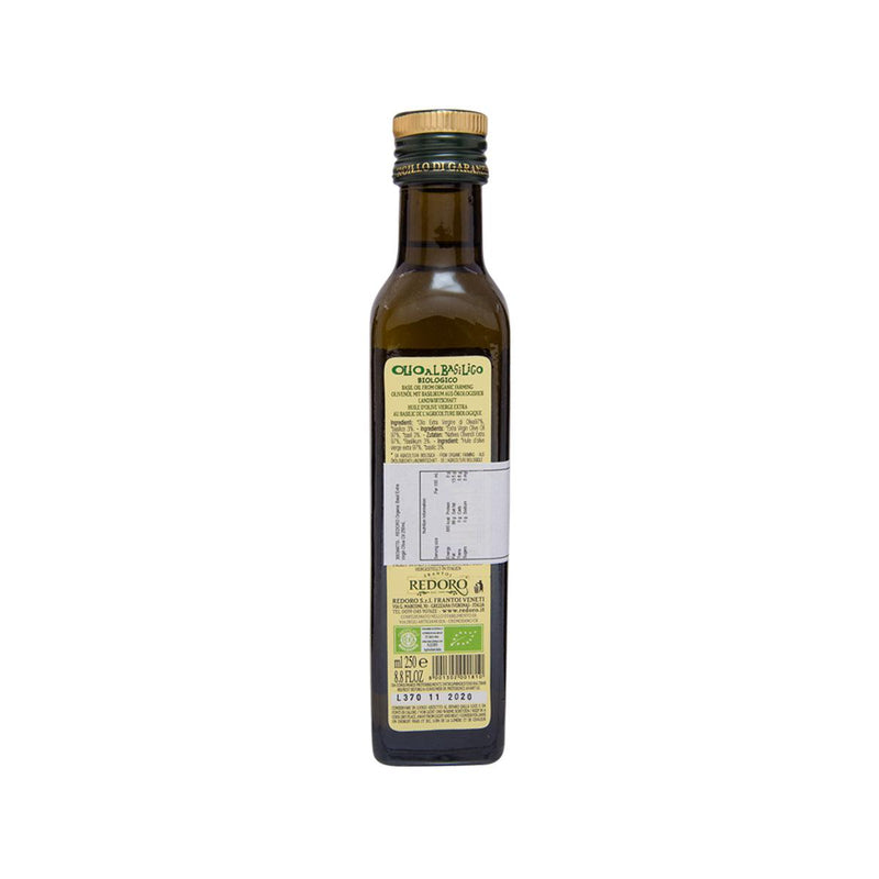 REDORO Organic Basil Extra Virgin Olive Oil  (250mL)