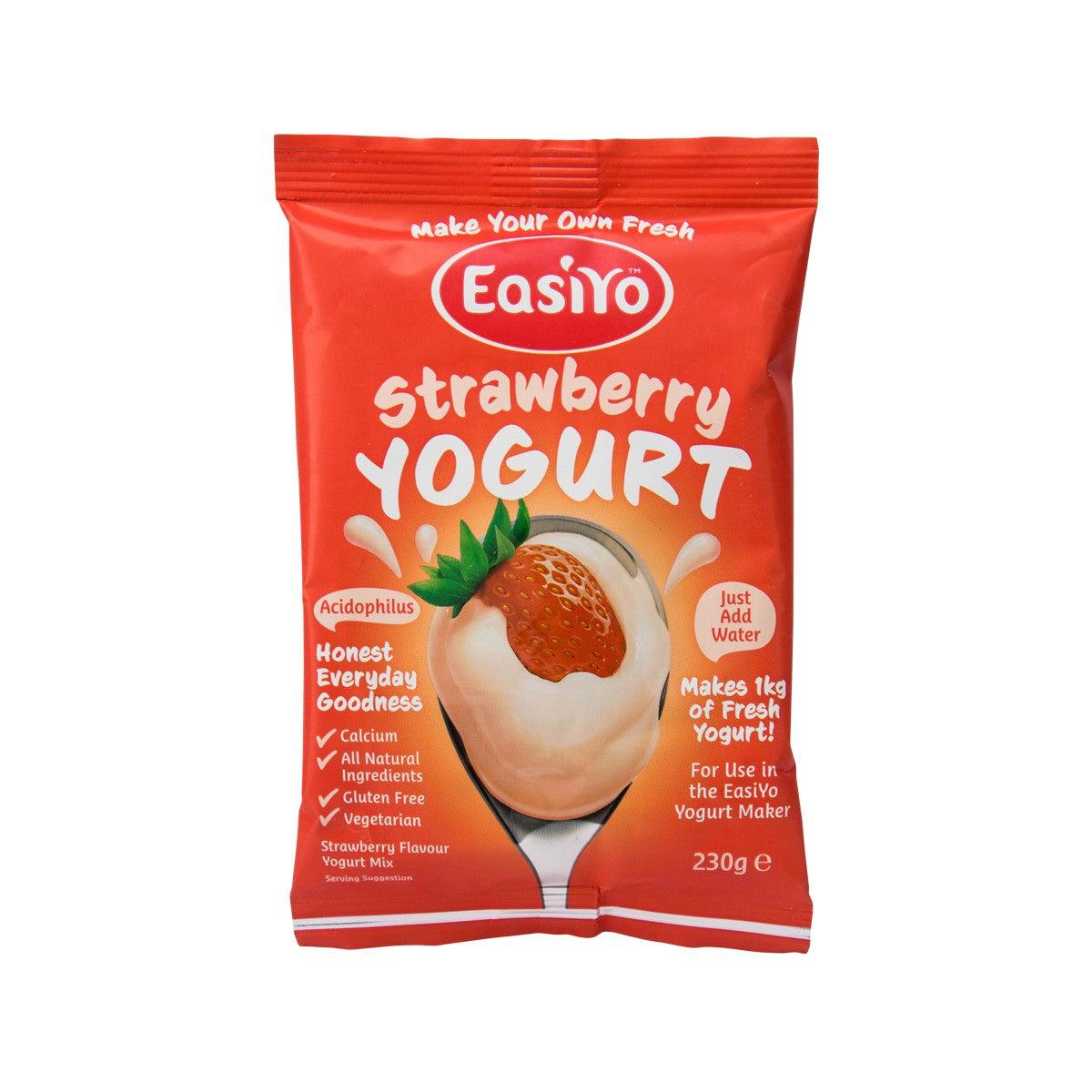 EASIYO Strawberry Flavoured Yogurt Base (230g)