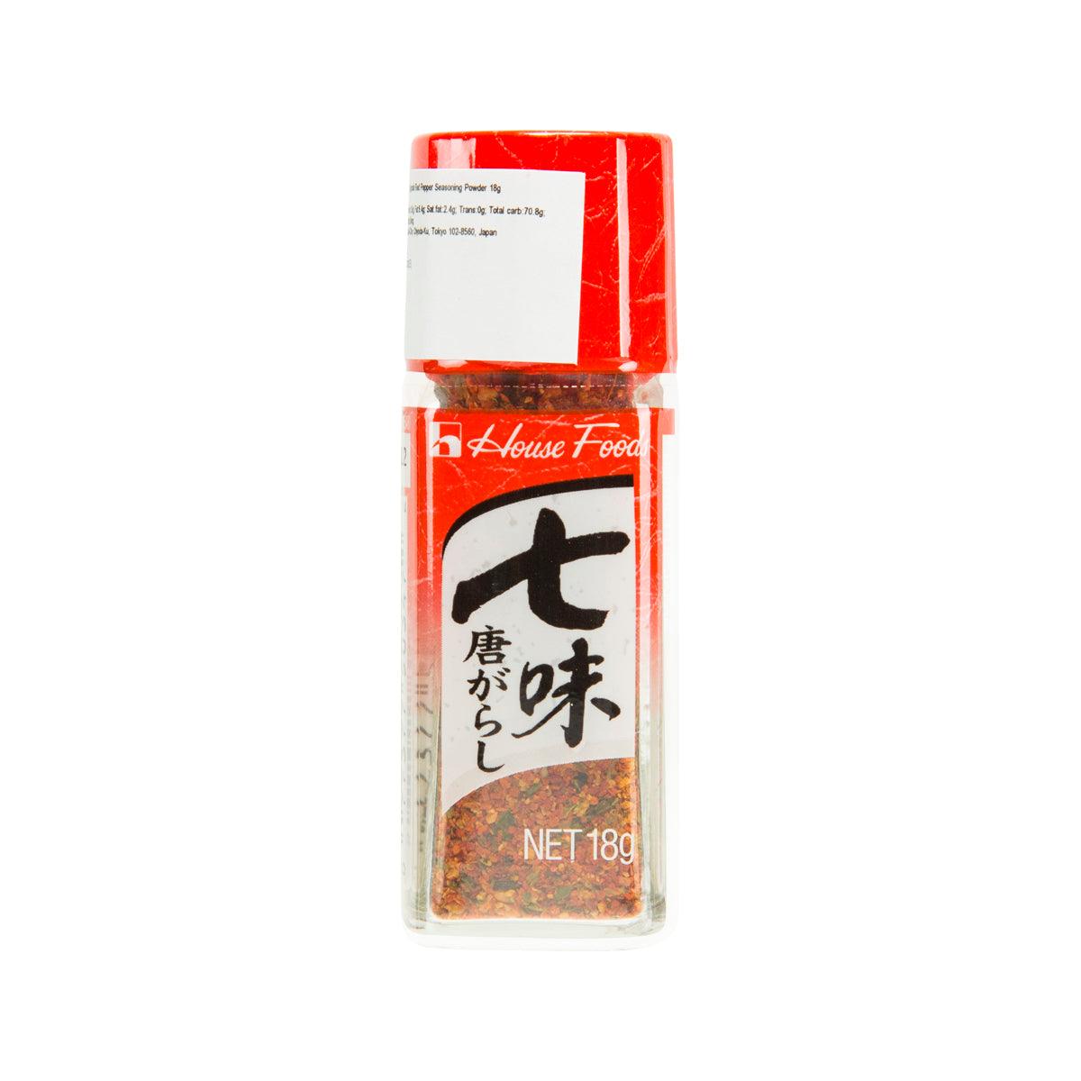 HOUSE Shichimi Togarashi Red Pepper Seasoning Powder (18g)