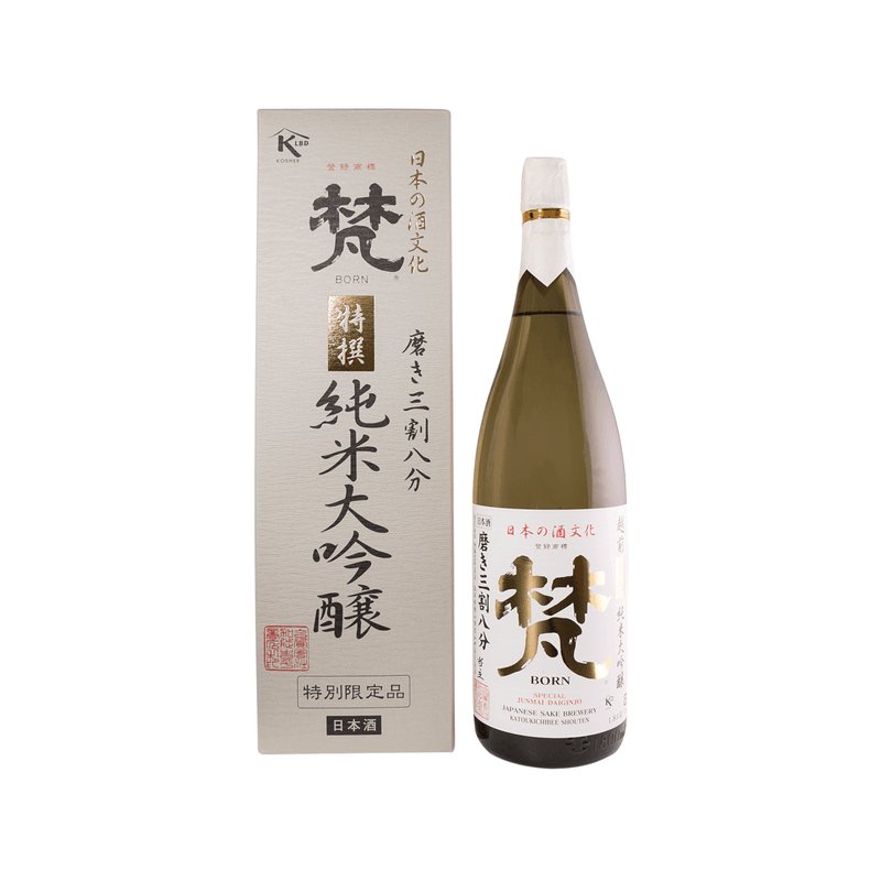 BORN Tokusen Junmai Daiginjo  (1.8L)