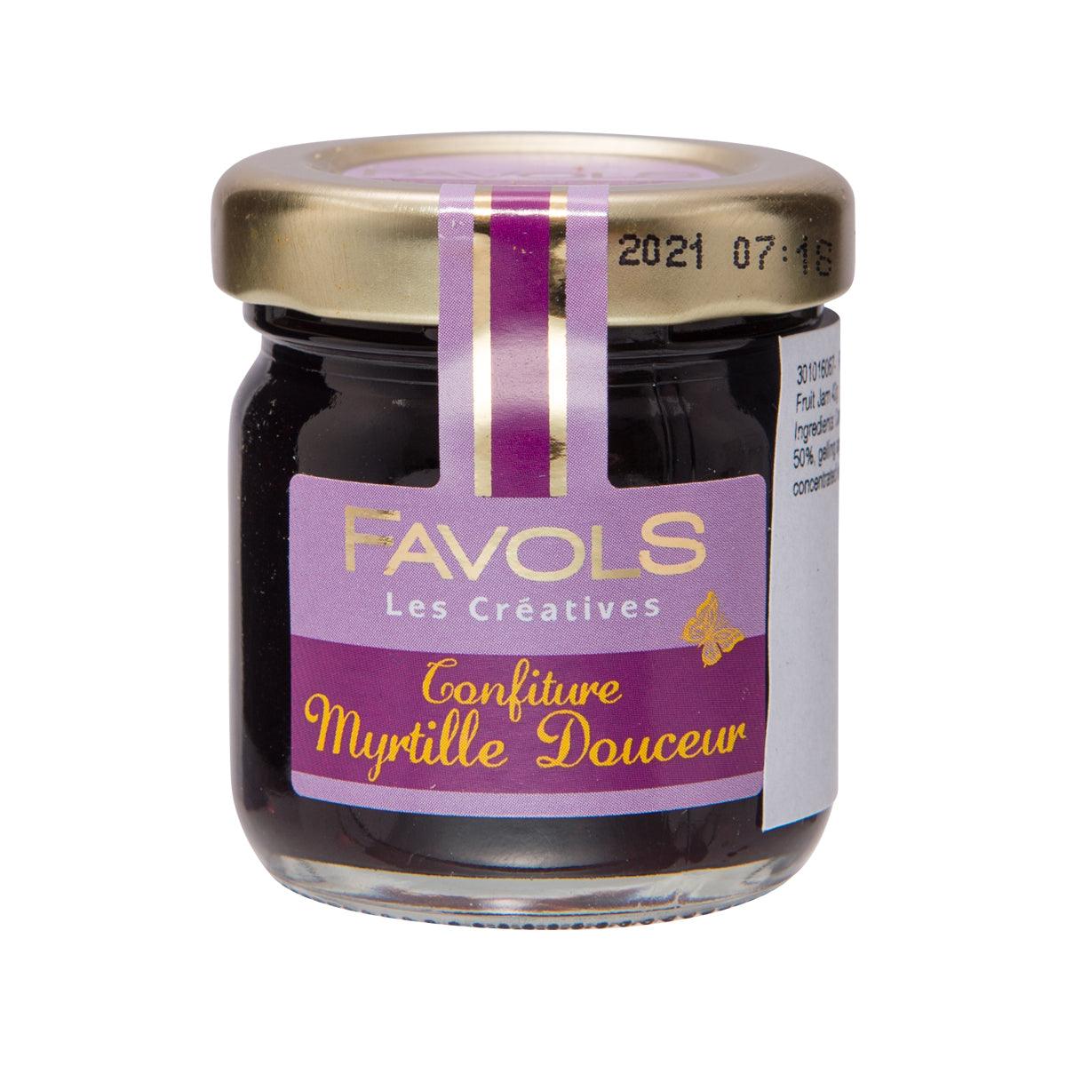 FAVOLS Mini Blueberry Fruit Jam (42g)