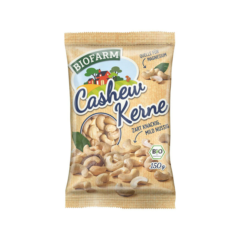 KLUTH Raw Organic Cashew Nut Kernels  (150g)