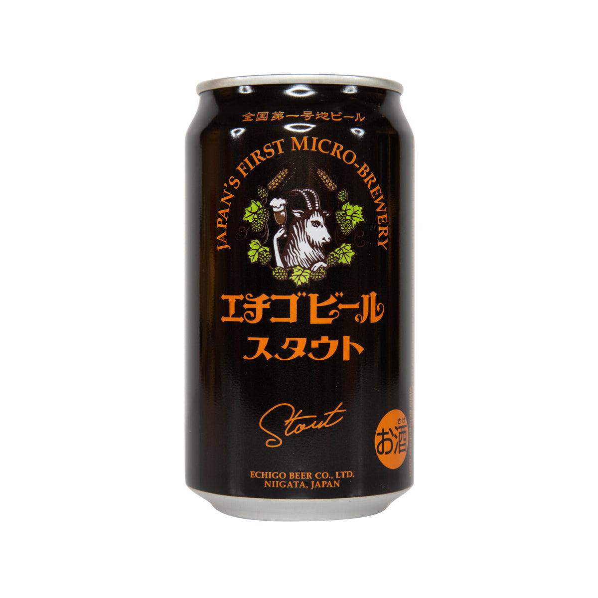 越後啤酒 黑啤酒 (酒精濃度7%) (350mL)