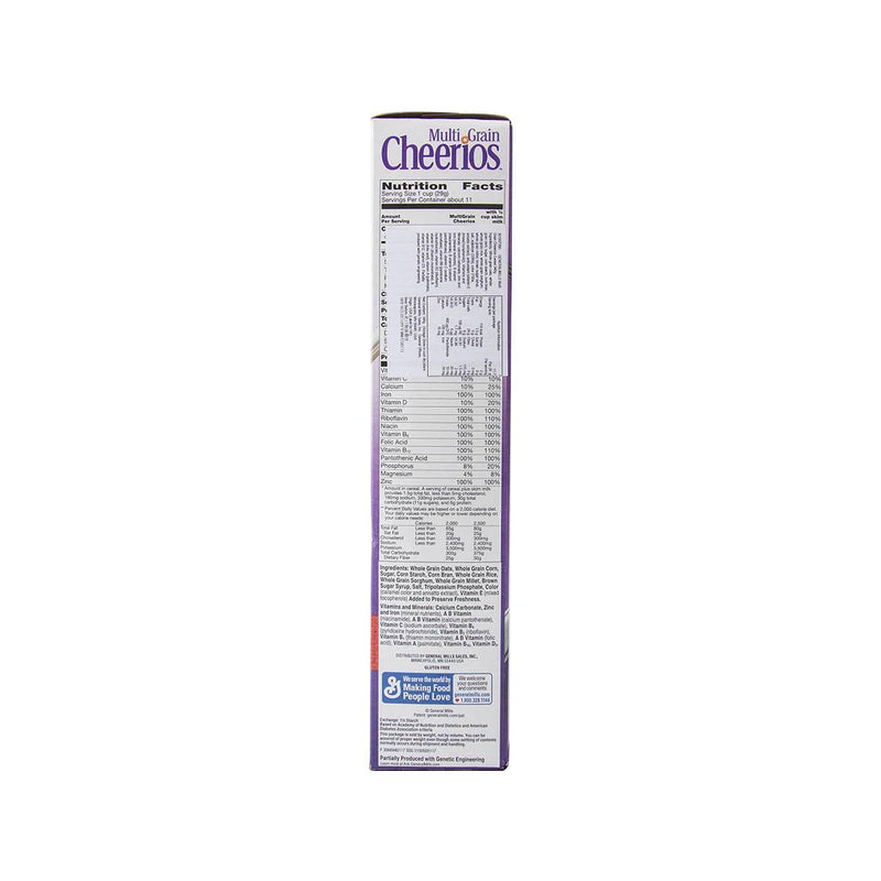GENERALMILLS Multi Grain Cheerios Cereal  (340g)