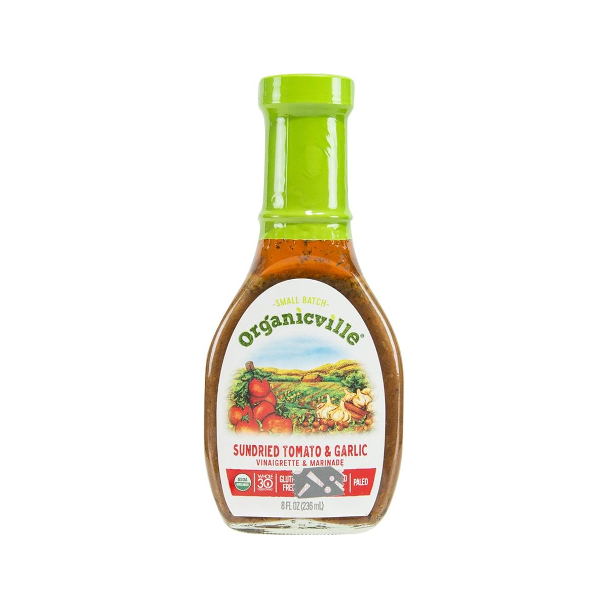 ORGANIC VILLE 有機乾番茄蒜香沙律汁 (236mL)