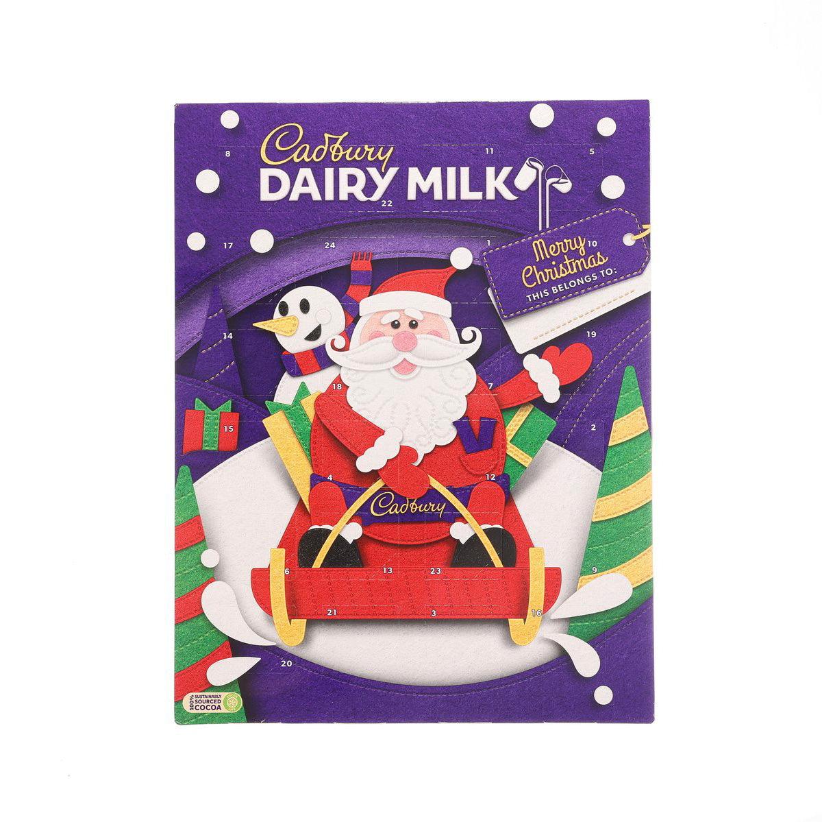 CADBURY Advent Calendar with Milk Chocolate (90g)