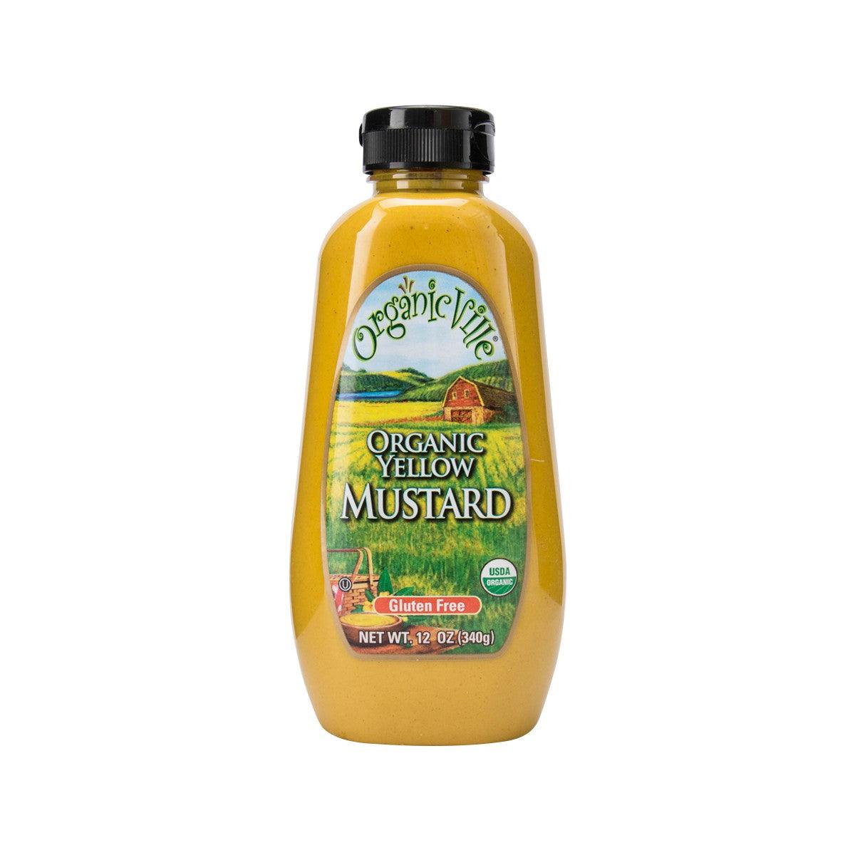 ORGANIC VILLE Organic Yellow Mustard (340g)