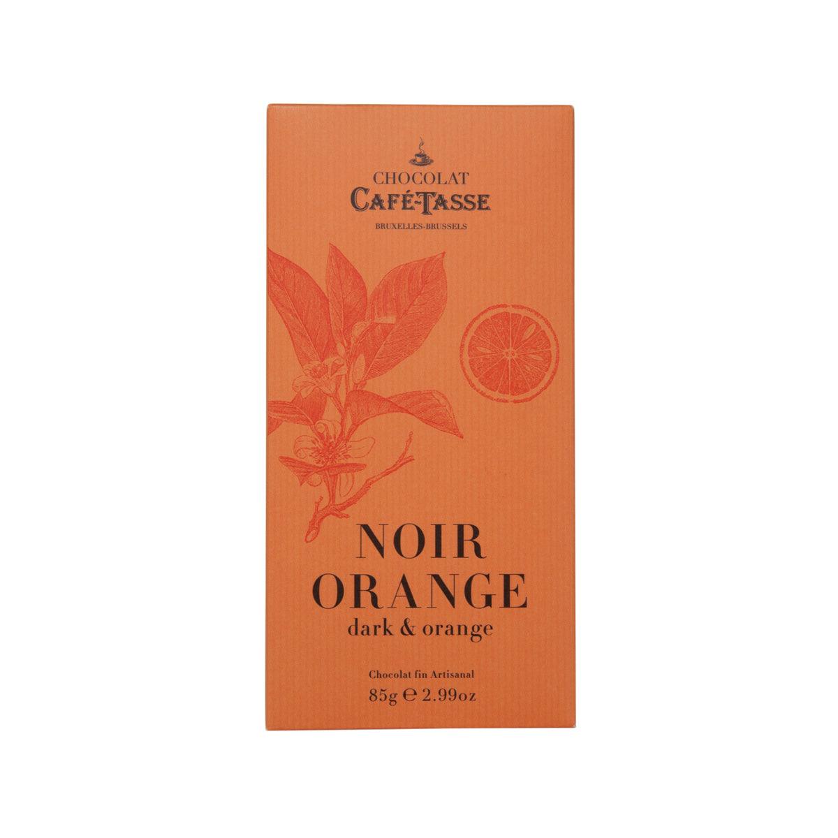 CAFETASSE Dark Chocolate with Orange (85g)