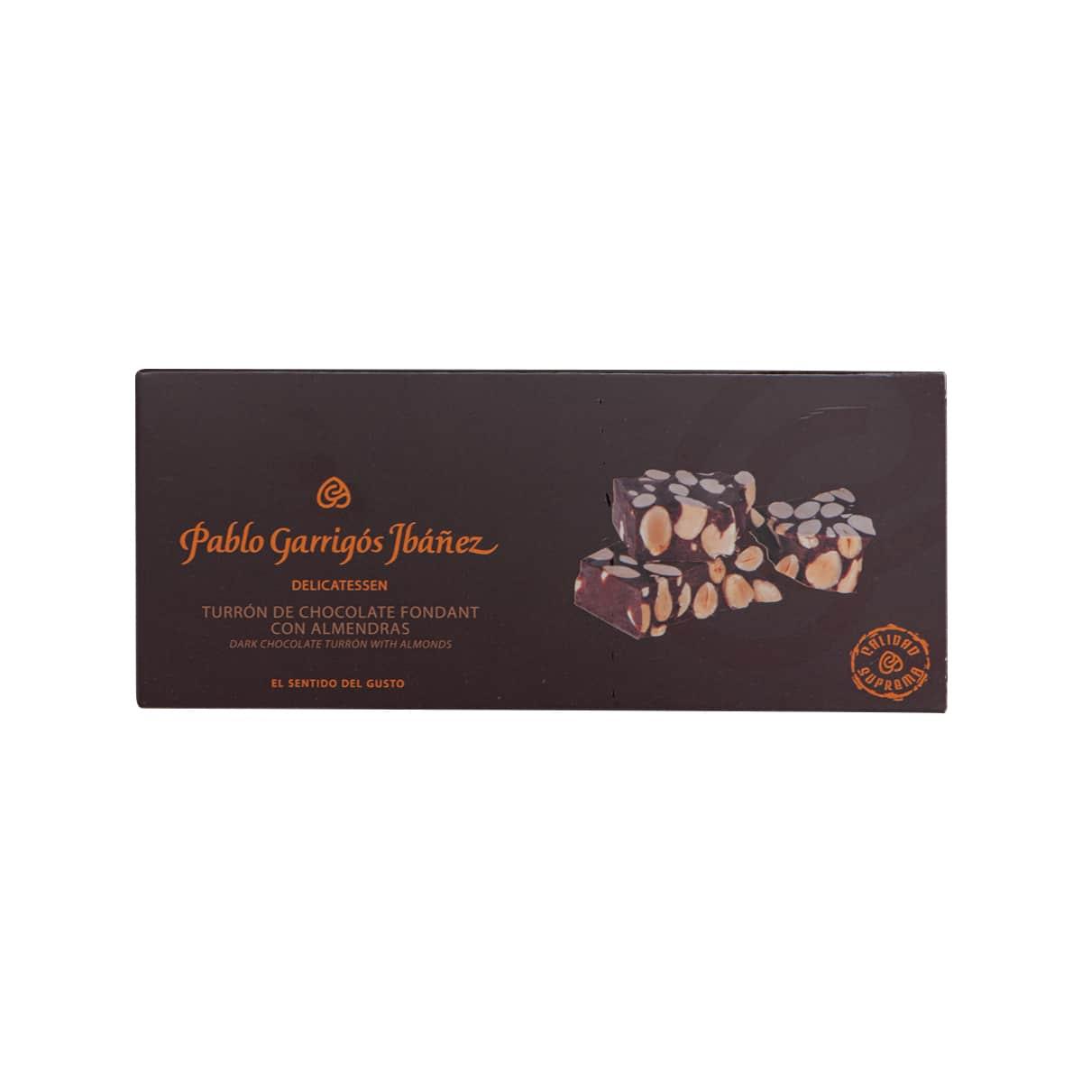 PABLO GARRIGOS IBANEZ Dark Chocolate Almonds Turron (300g)