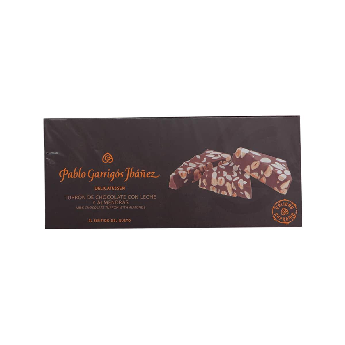PABLO GARRIGOS IBANEZ Milk Chocolate Almonds Turron Nougat (300g)