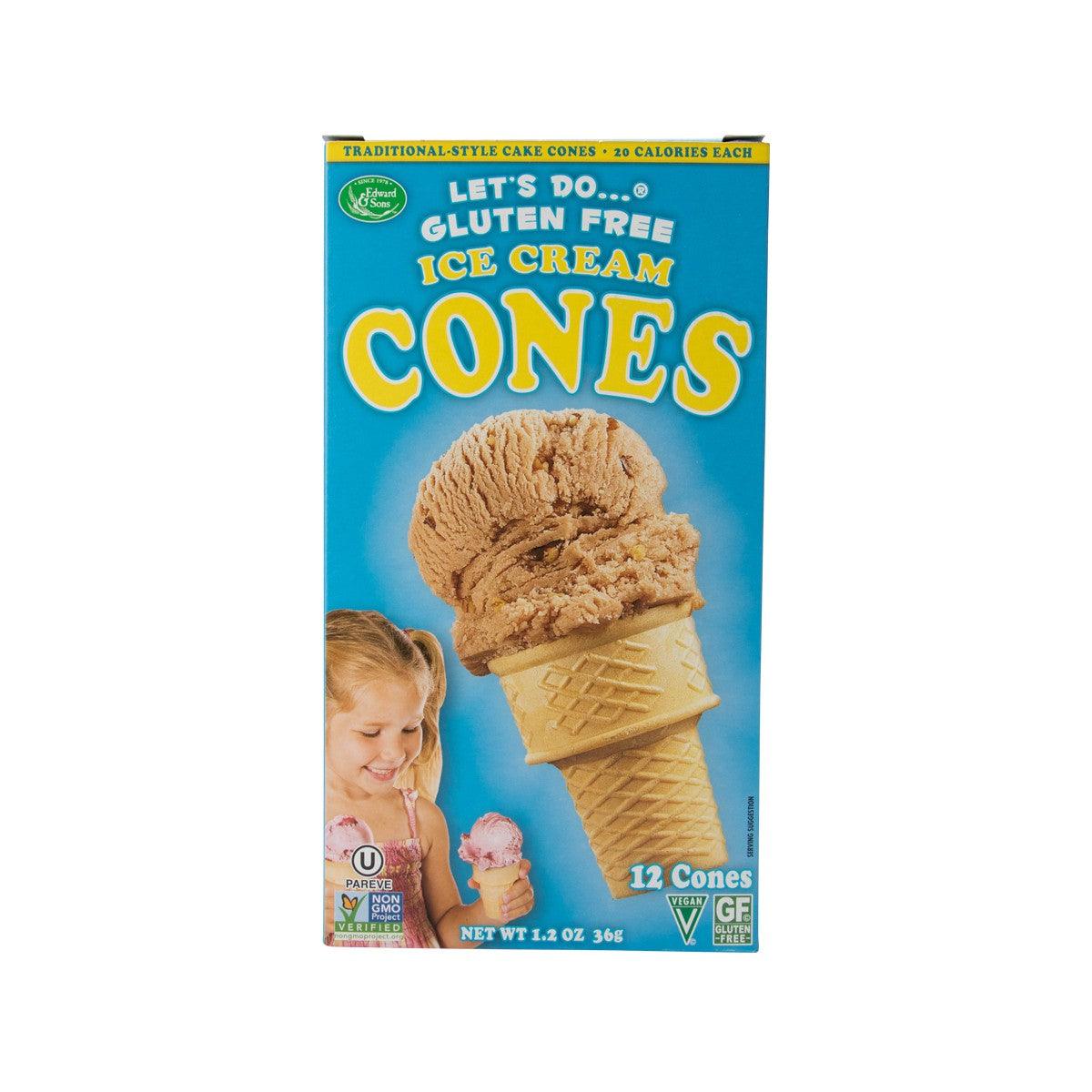 LET'S DO Gluten Free Ice Cream Cones (36g)