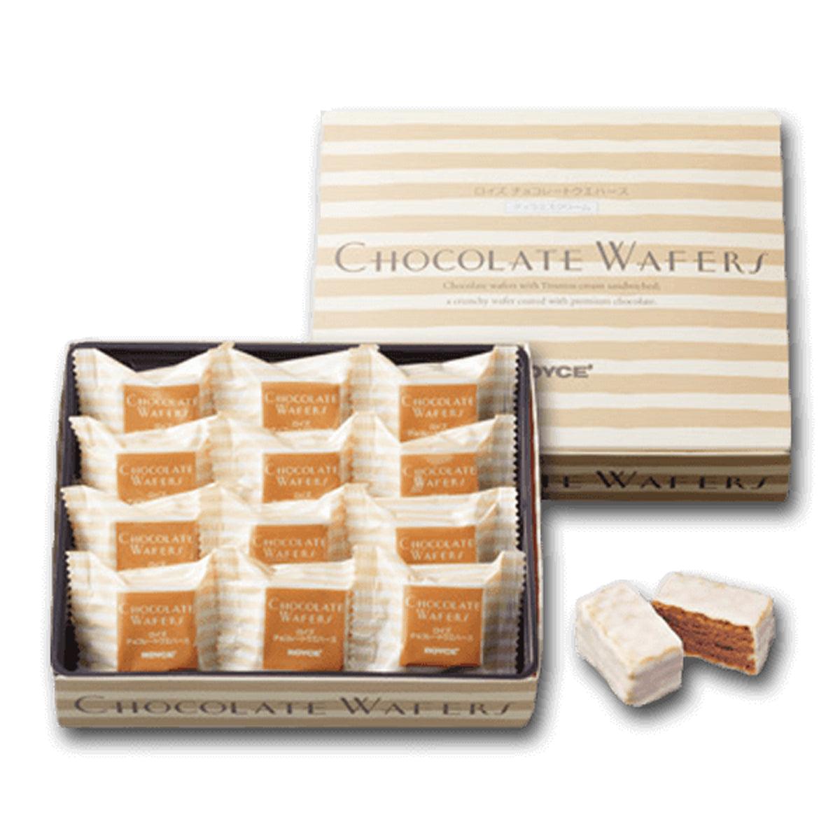 ROYCE' Chocolate Wafers - Tiramisu Cream (12pcs)