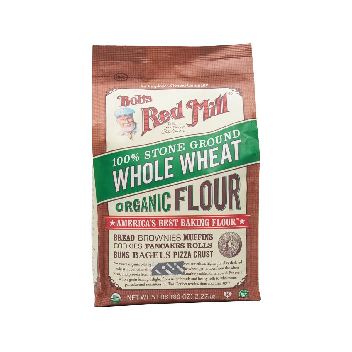 BOB'S RED MILL Organic Wholewheat Flour (2.27kg) – City'super E-Shop