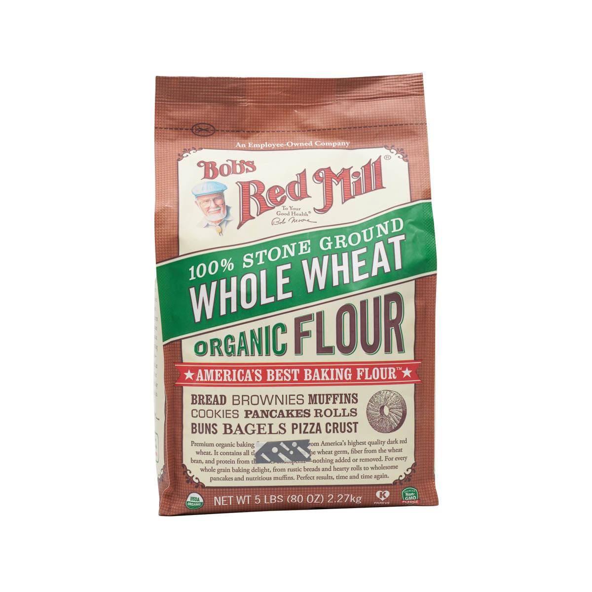 BOB'S RED MILL Organic Wholewheat Flour (2.27kg)