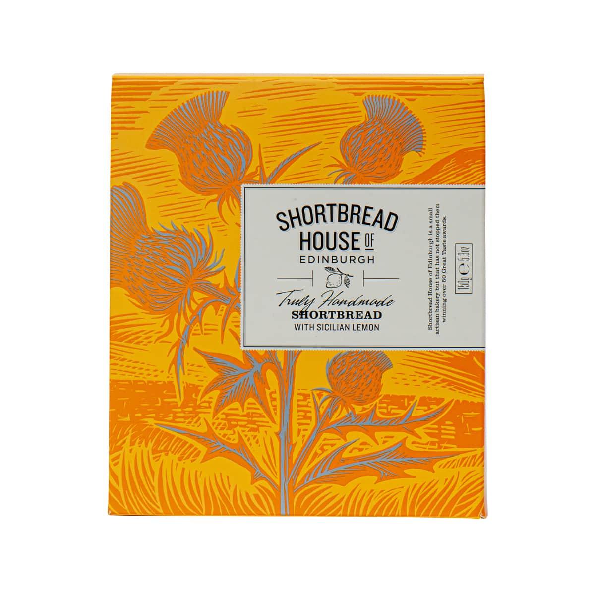 SHORTBREAD HOUSE OF EDINBURGH Shortbread with Sicilian Lemon (150g)