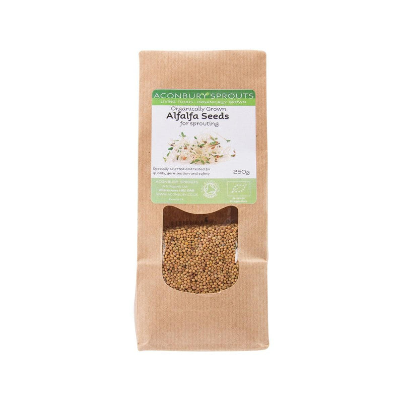 ACONBURY SPROUTS Organic Alfalfa Seeds  (250g)