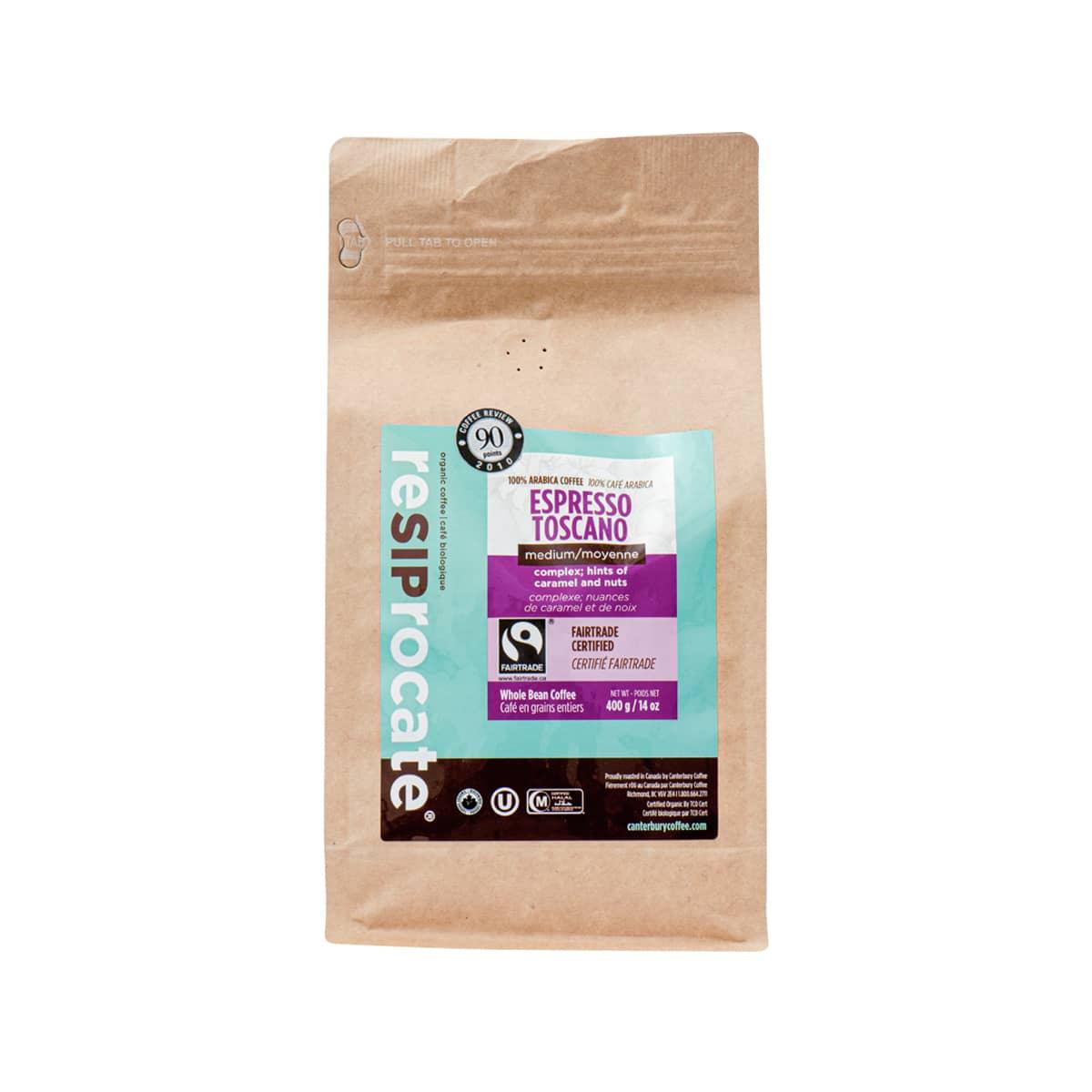 RESIPROCATE 有機意式特濃咖啡豆 (400g)