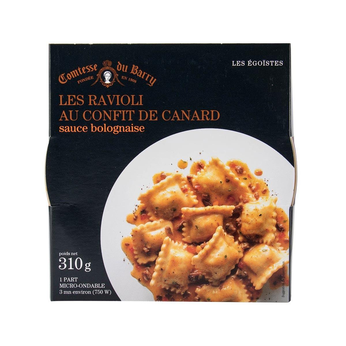 COMTESSE DU BARRY Ravioli with Duck Confit in Bolognese Sauce (350g)