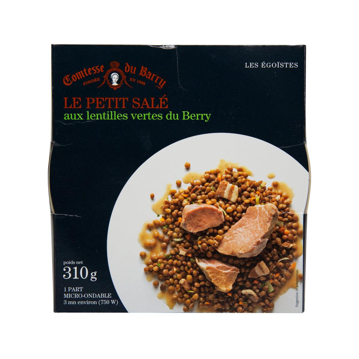 COMTESSE DU BARRY Smoked Loin with Berry Green Lentils (360g)