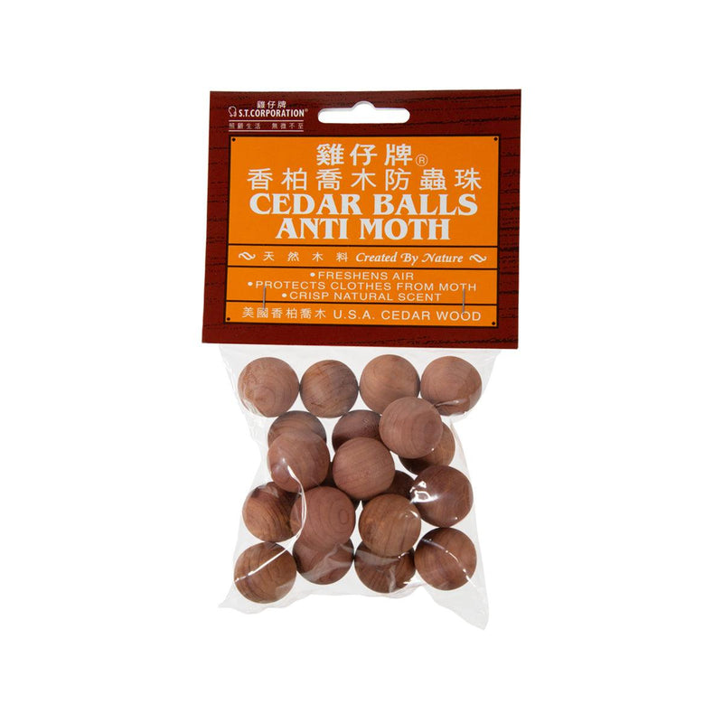 LICK SANG COMPANY Anti Moth Cedar Wood Balls 20&