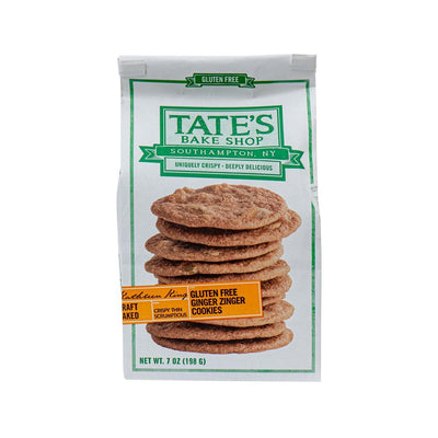 TATE'S Gluten Free Ginger Zinger Cookies  (198g) - city'super E-Shop