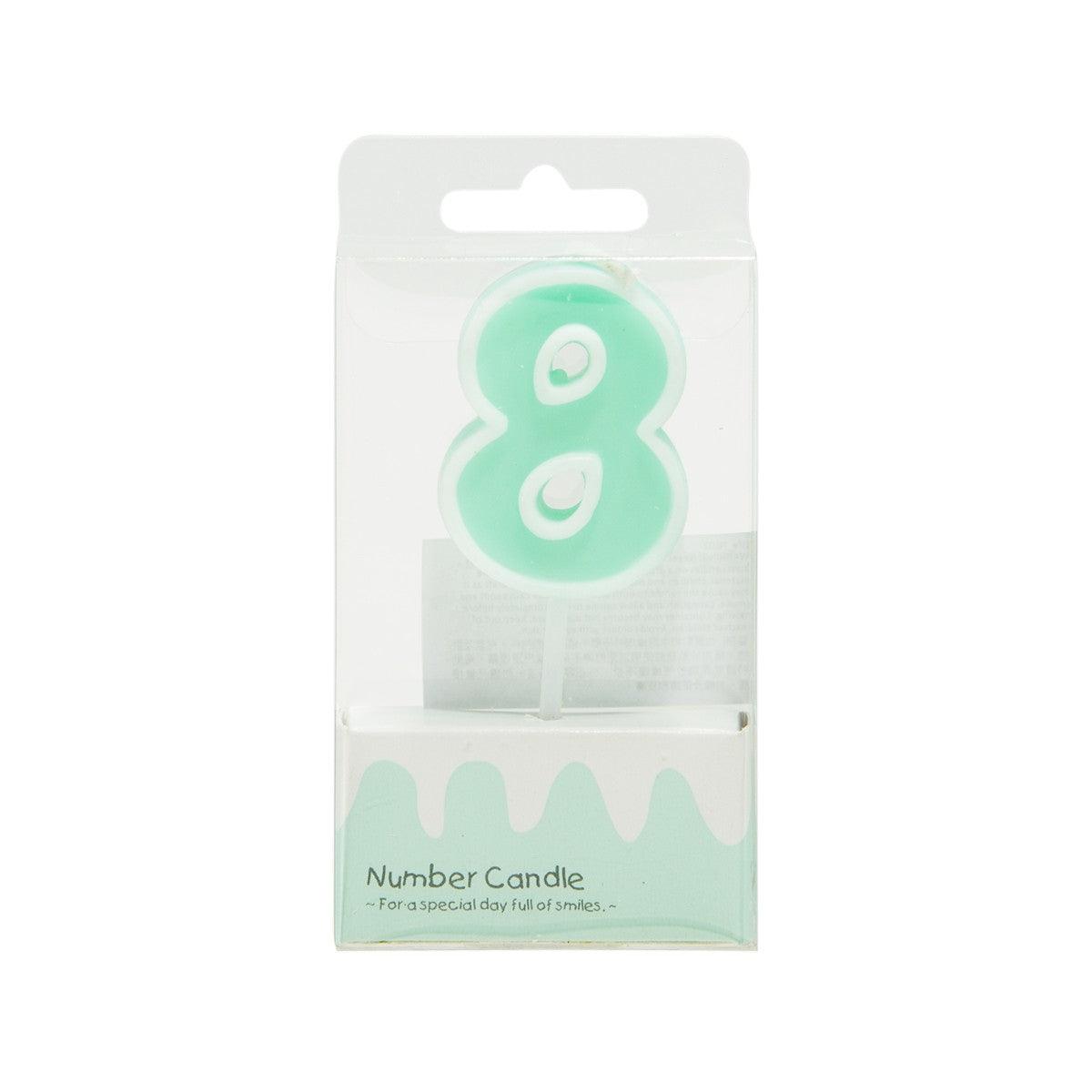 CUXCO Number Candle 8