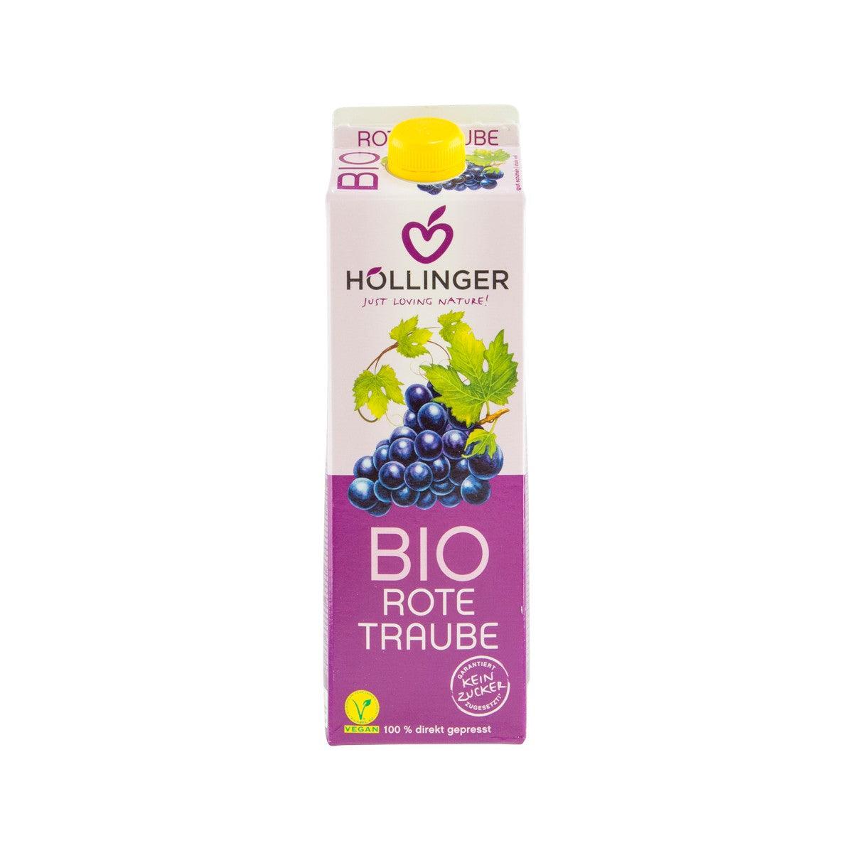 HOLLINGER Organic Red Grape Juice (1L)